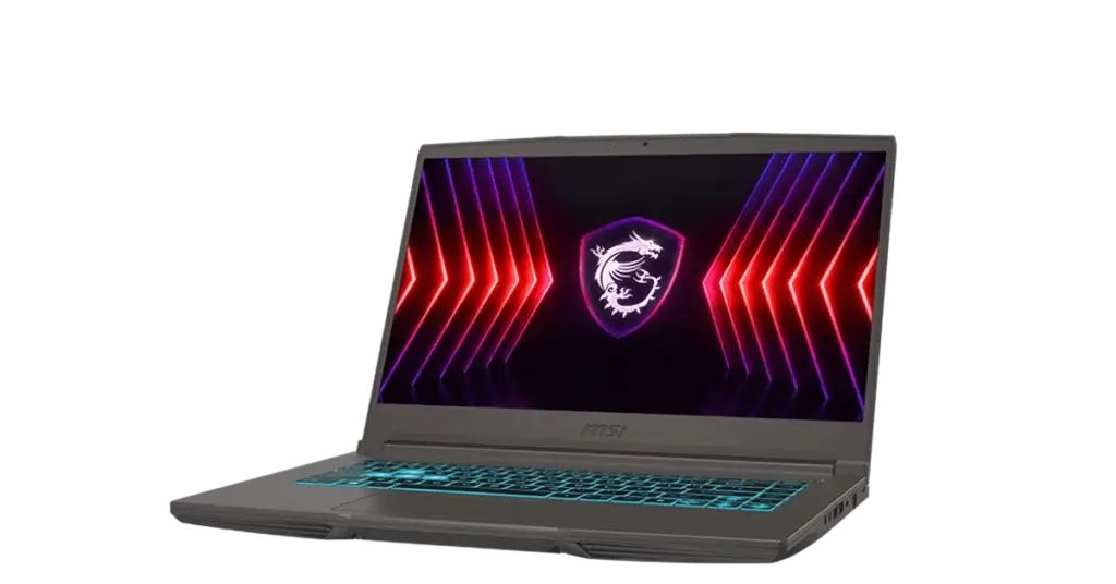 MSI THIN 15 B12UC-1435PH featured image showcasing the sleek Cosmos Gray design